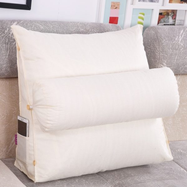 Coussin de soutien lombaire confort coussin de soutien lombaire confort blanc